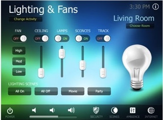 IPad Lighting Control