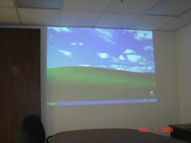 Boardroom Projector installation